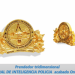 PIN TRIDIMENSIONAL FUNDIDO - CENTRAL DE INTELIGENCIA DE LA POLICÍA