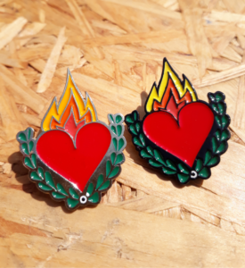 "PIN EMPRESARIAL PERSONALIZADO TRIDIMENSIONAL FUNDIDO."