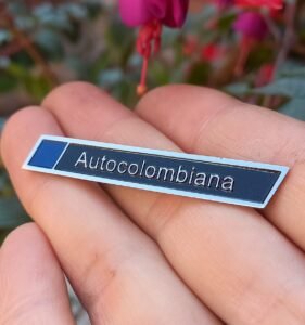 "PIN EMPRESARIAL PERSONALIZADO TRIDIMENSIONAL FUNDIDO."
