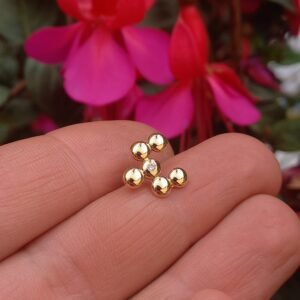 Pin de oro personalizado para reconocimiento empresarial en estuche de lujo